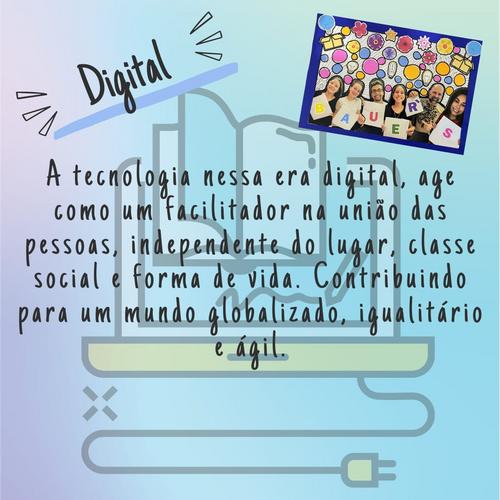 Tarefa 5 ( Uma frase para Digital )  #HackathonDoConhecimento #EscolaS #Bauers